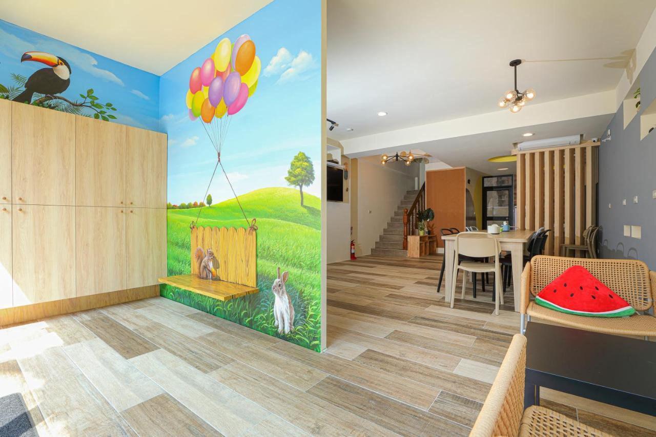 Colorful Balloons Homestay Magong Bagian luar foto